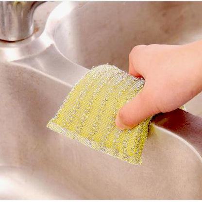2385 Scratch Proof Kitchen Utensil Scrubber Pad (Pack Of 12) - Zidbik
